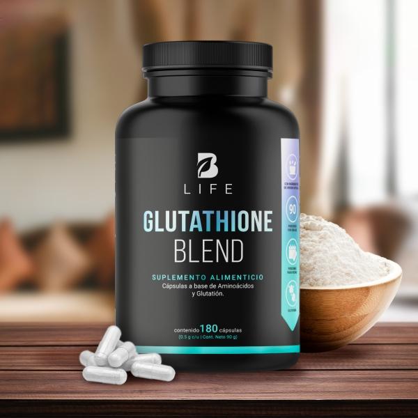 glutathione blend para que sirve Glutathione Blend Glutatión 180 Cap