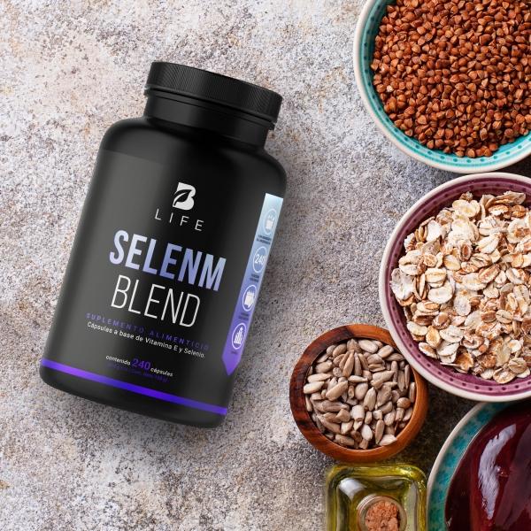 Selenio 240 Cápsulas Con Vitamina E, Selenio Blend, B Life
