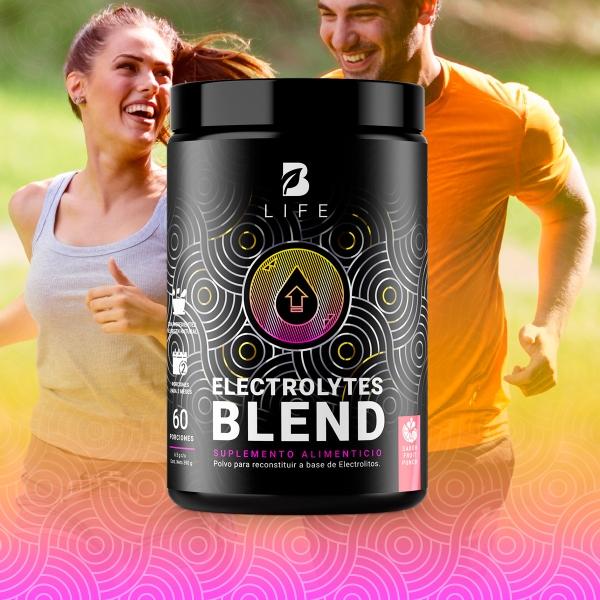 Electrolitos De 60 Servicios. Electrolytes Blend Fruit Punch. B Life.