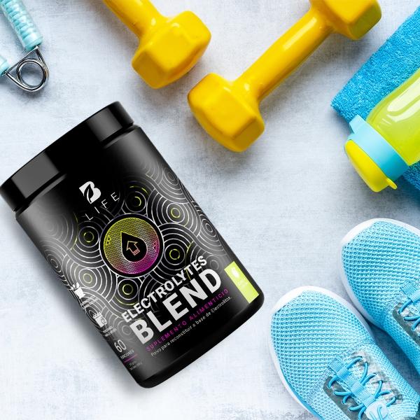 Electrolitos De 60 Servicios. Electrolytes Blend Lemon. B Life.