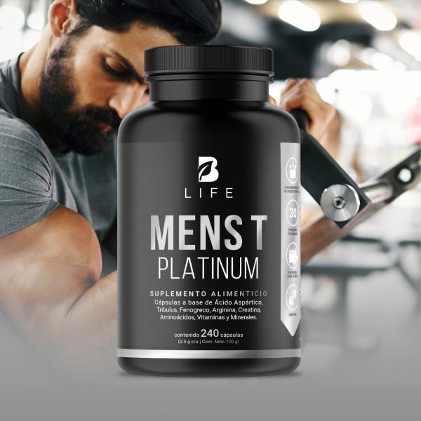 Precursor De Testosterona Mens Testo Platinum 240 Caps. B Life