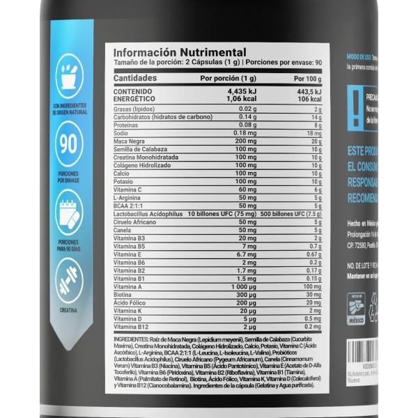 Multivitamico Para Hombre Mayor De 40 Años 180 Cáps B Life