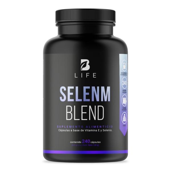 Selenio 240 Cápsulas Con Vitamina E, Selenio Blend, B Life