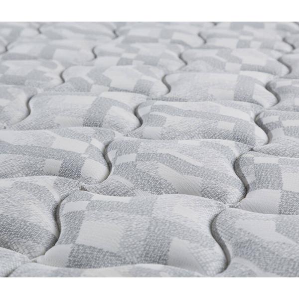 Colchón Queen Size Spring Air Marte con Cabecera Dicasa Bora Beige