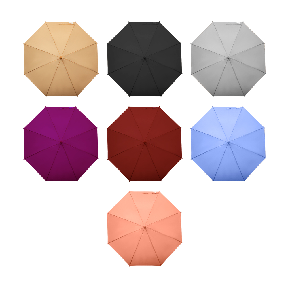 Paraguas Unisex Premium XL Reforzado 8 varillas Resistente a Vientos y Lluvias Fuertes, Mango Ergonómico y automático con funda incluida, Fácil de Transportar.