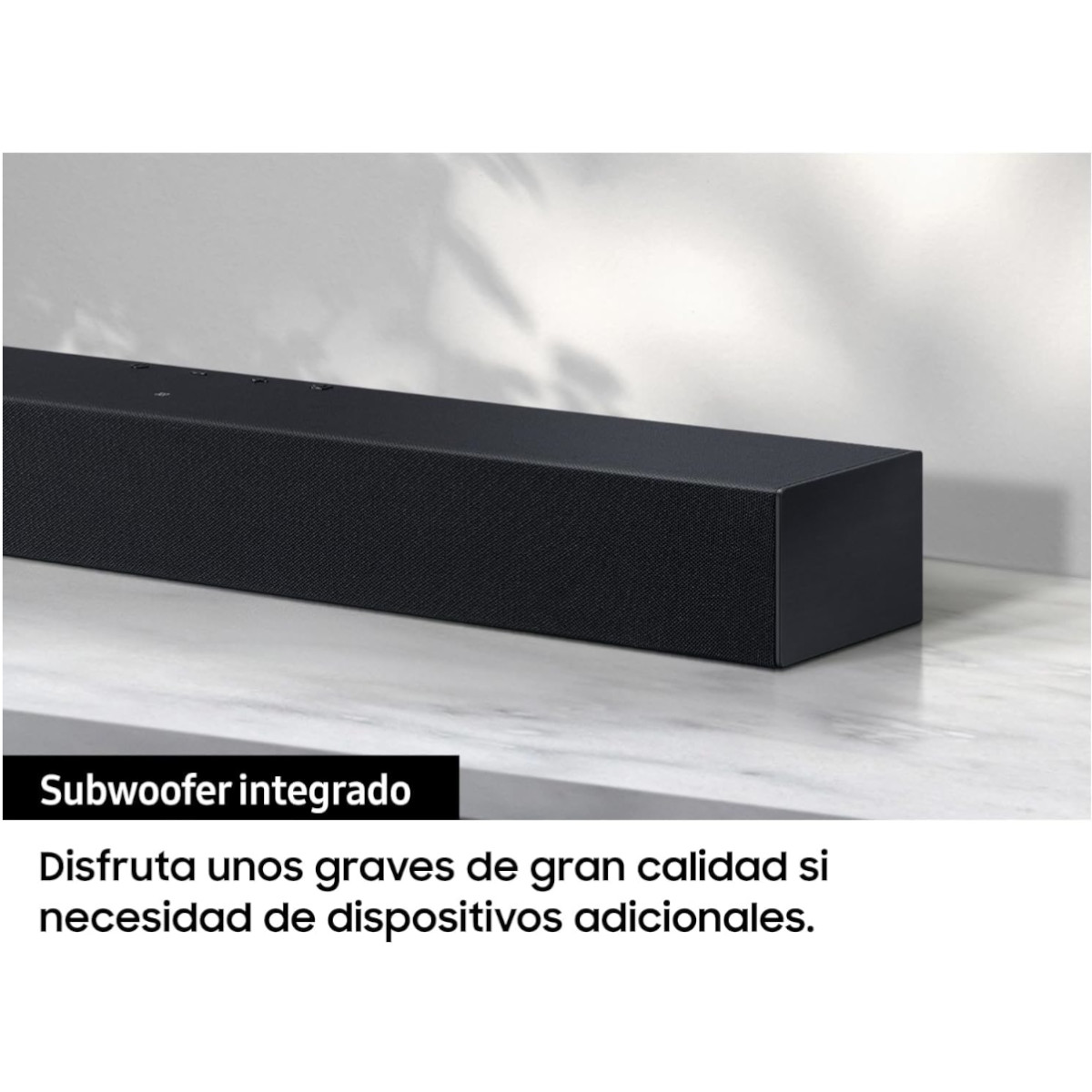 Barra de sonido Samsung HW-C400 Bluetooth Dolby 2 canales.