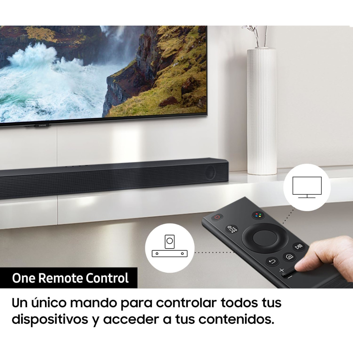 Barra de sonido Samsung HW-C400 Bluetooth Dolby 2 canales.