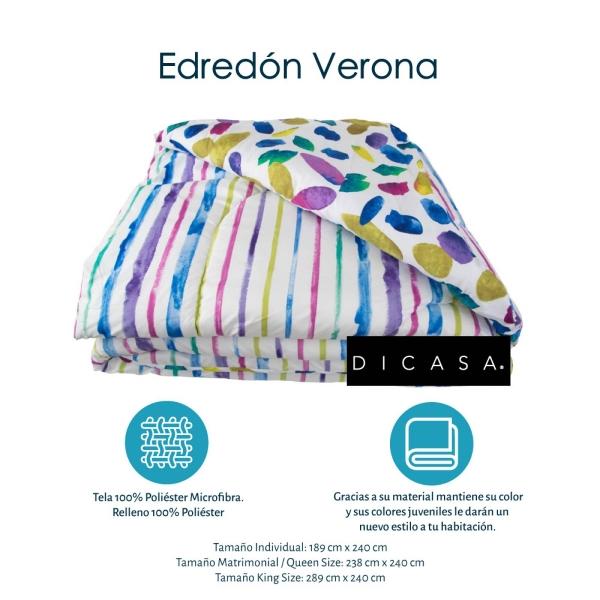 Colchón Queen Size Restonic Roll con Almohada One, Sábanas Softy, Protector y Edredon