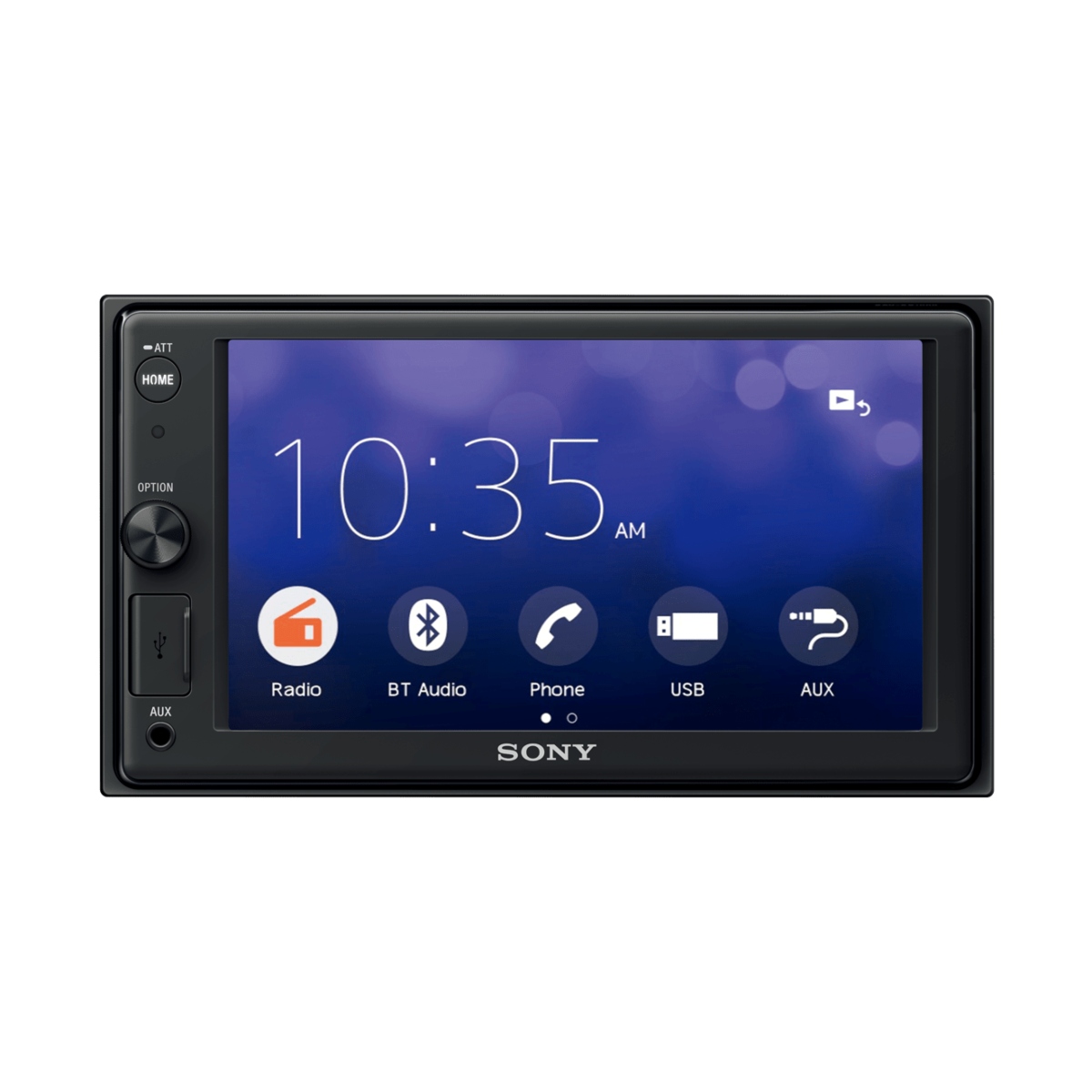 Autoestéreo Sony XAV-1500/Q Doble Din 6.2" C/ Pantalla Táctil ALBY3