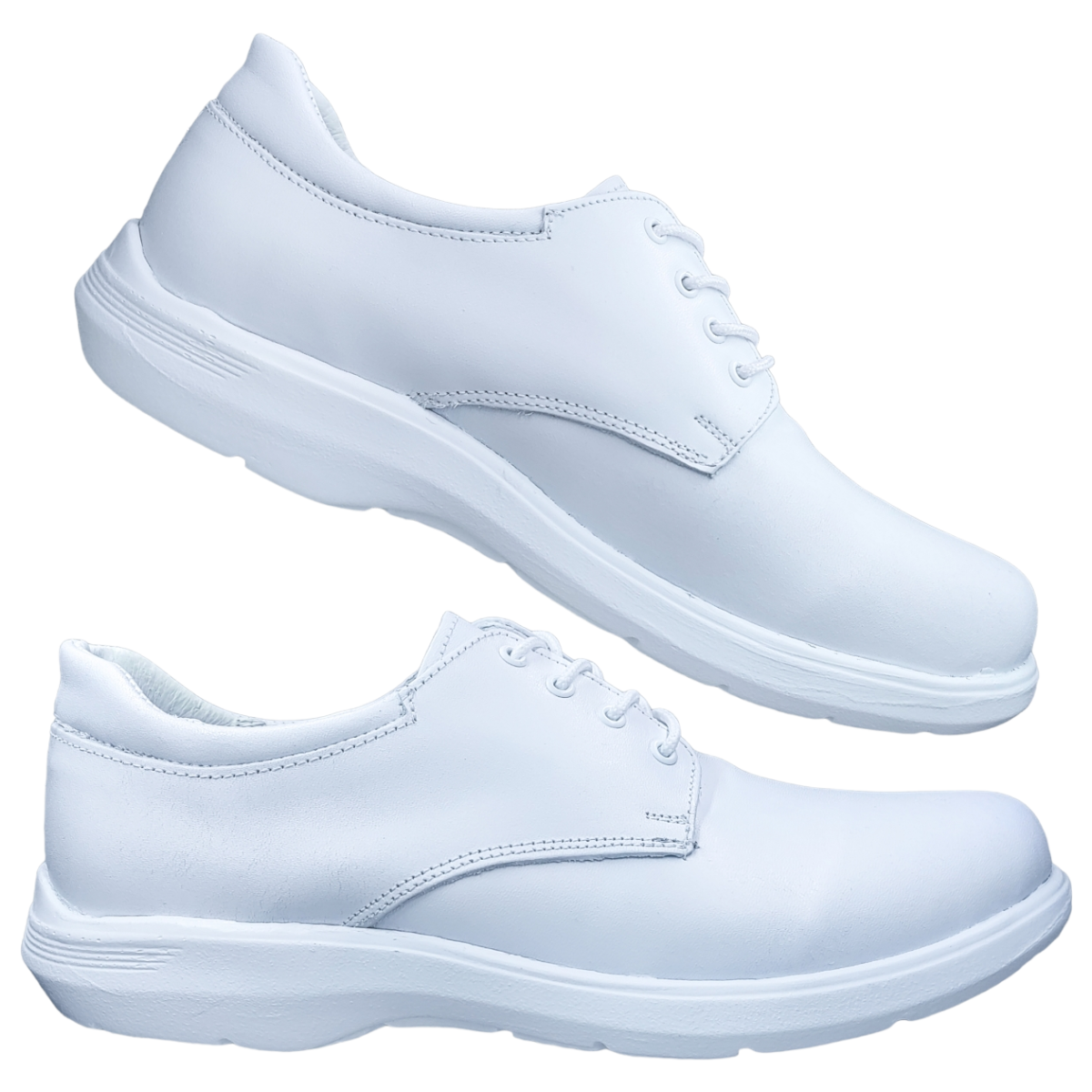 Zapato Clínico Hotelero Restaurantes Hospitales Enfermería Blanco Caballero