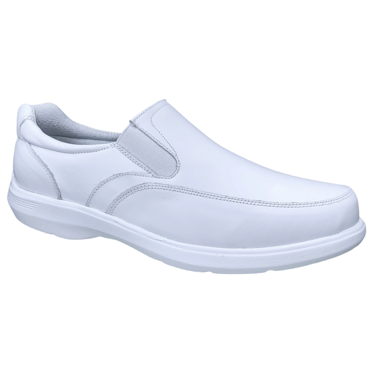 Zapato Clínico Hotelero Restaurantes Hospitales Enfermería Blanco Caballero