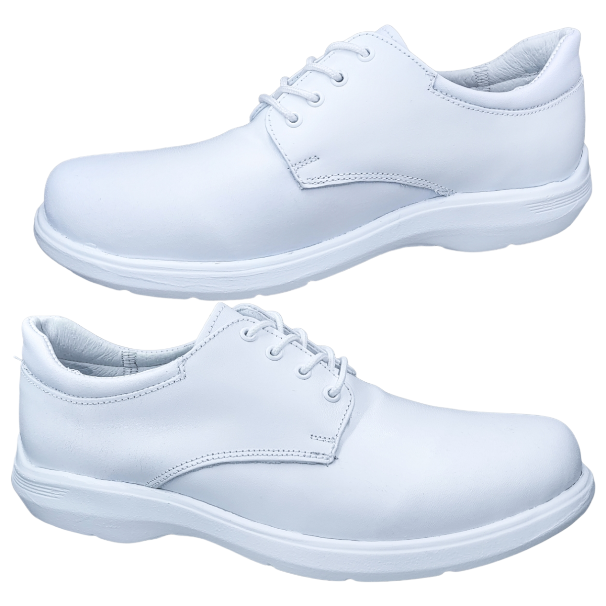 Zapato Clínico Hotelero Restaurantes Hospitales Enfermería Blanco Caballero