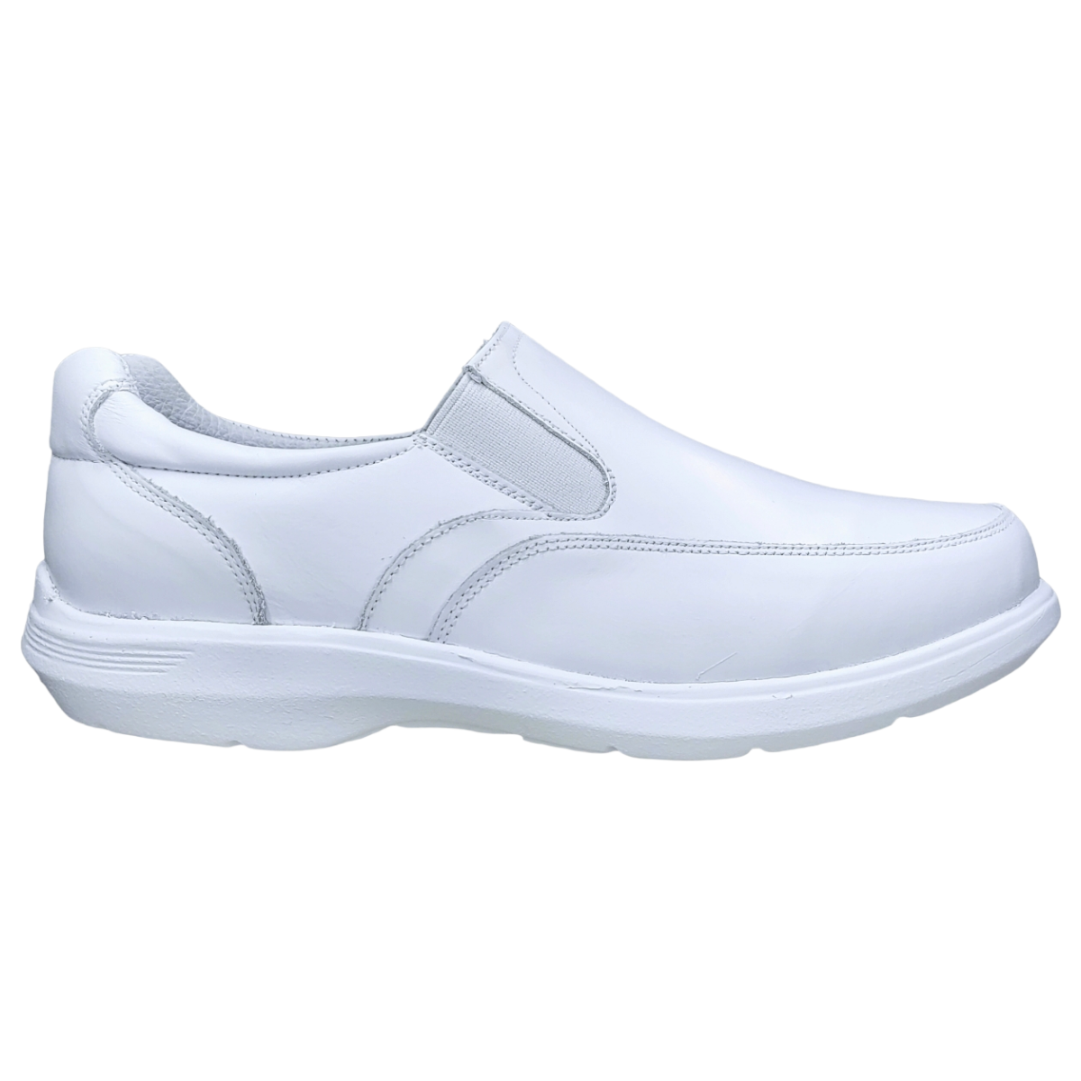 Zapato Clínico Hotelero Restaurantes Hospitales Enfermería Blanco Caballero