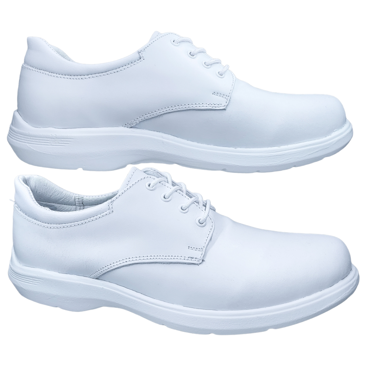 Zapato Clínico Hotelero Restaurantes Hospitales Enfermería Blanco Caballero