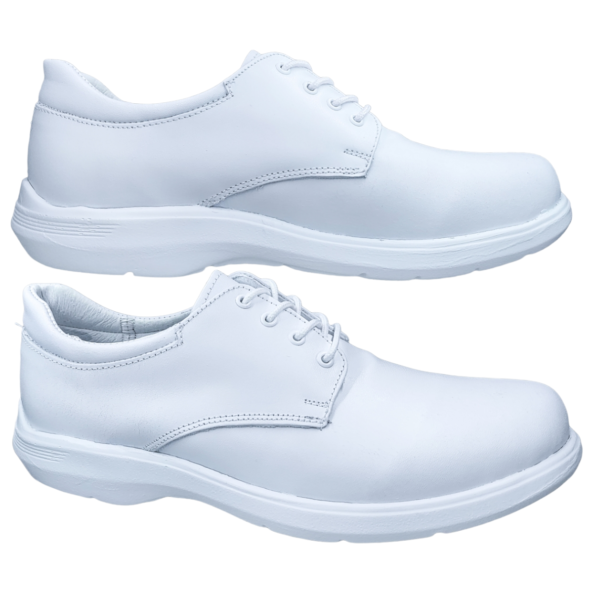 Zapato Clínico Hotelero Restaurantes Hospitales Enfermería Blanco Caballero