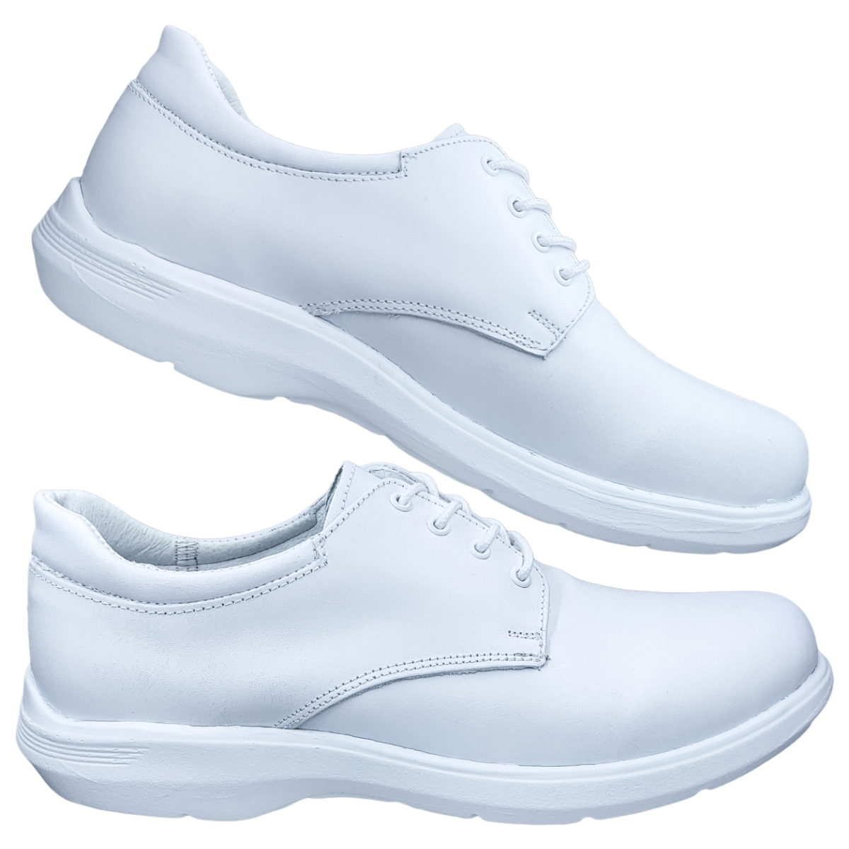 Zapato Clínico Hotelero Restaurantes Hospitales Enfermería Blanco Caballero