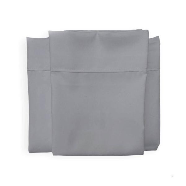 Juego de Sábanas King Size Spring Air Soft Gris con 2 Almohadas Rogga Royal