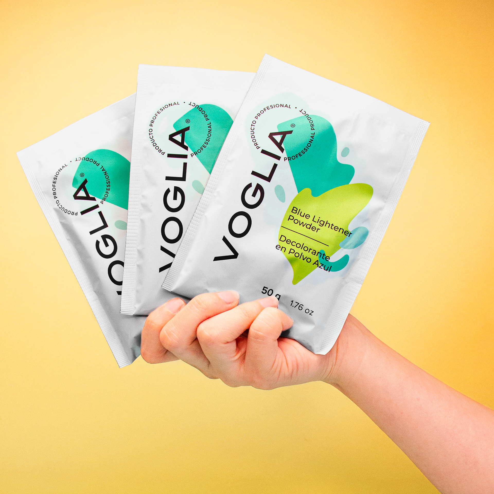 POLVO DECOLORANTE AZUL BY VOGLIA 100GR