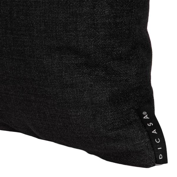 Combo de 2 Cojines Dicasa AlfaOne Negro Chico