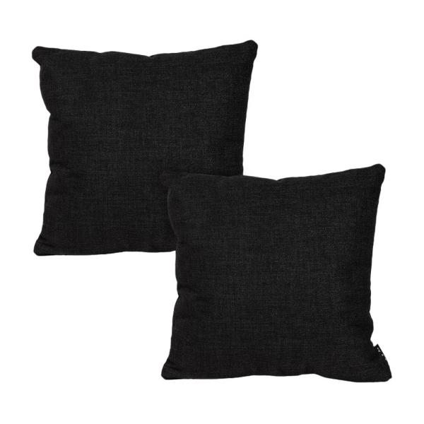 Combo de 2 Cojines Dicasa AlfaOne Negro Chico