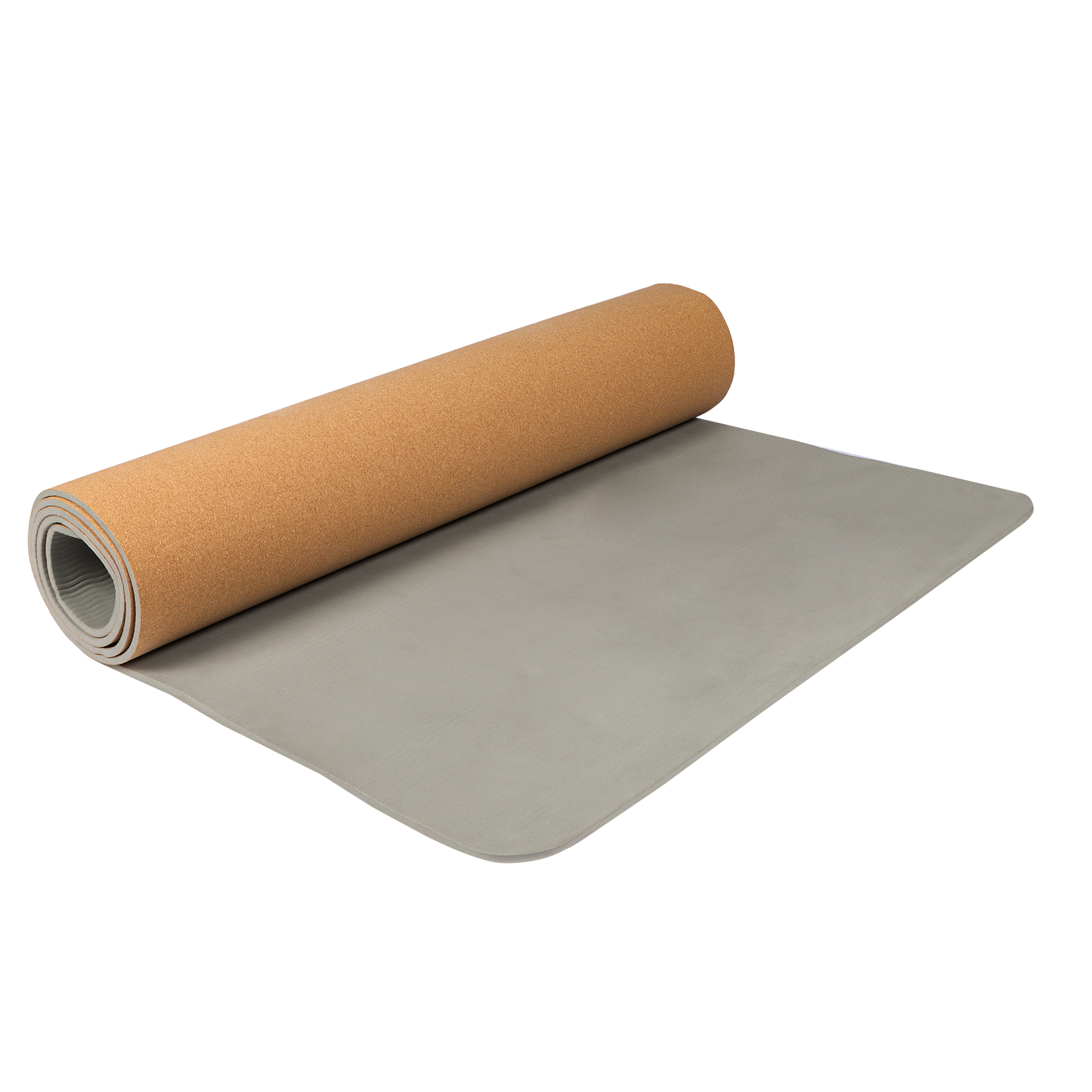 Tapete Yoga Mat De Corcho Premium Pilates Antideslizante