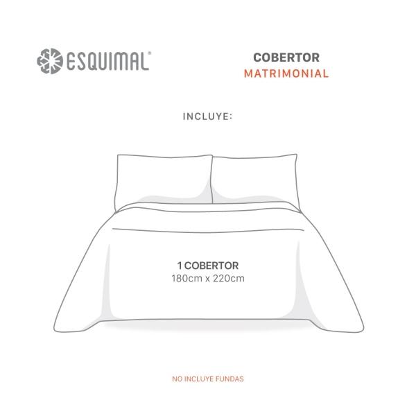 Cobertor Matrimonial Ligero Luxus Condesa (Rosa claro) ESQUIMAL