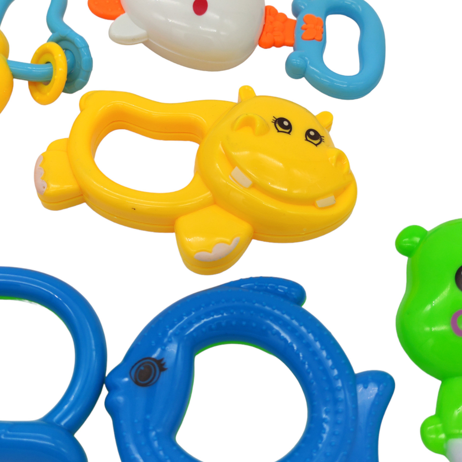 Sonaja para Bebe Set 8pz Animal Estimulacion Temprana Juguete.