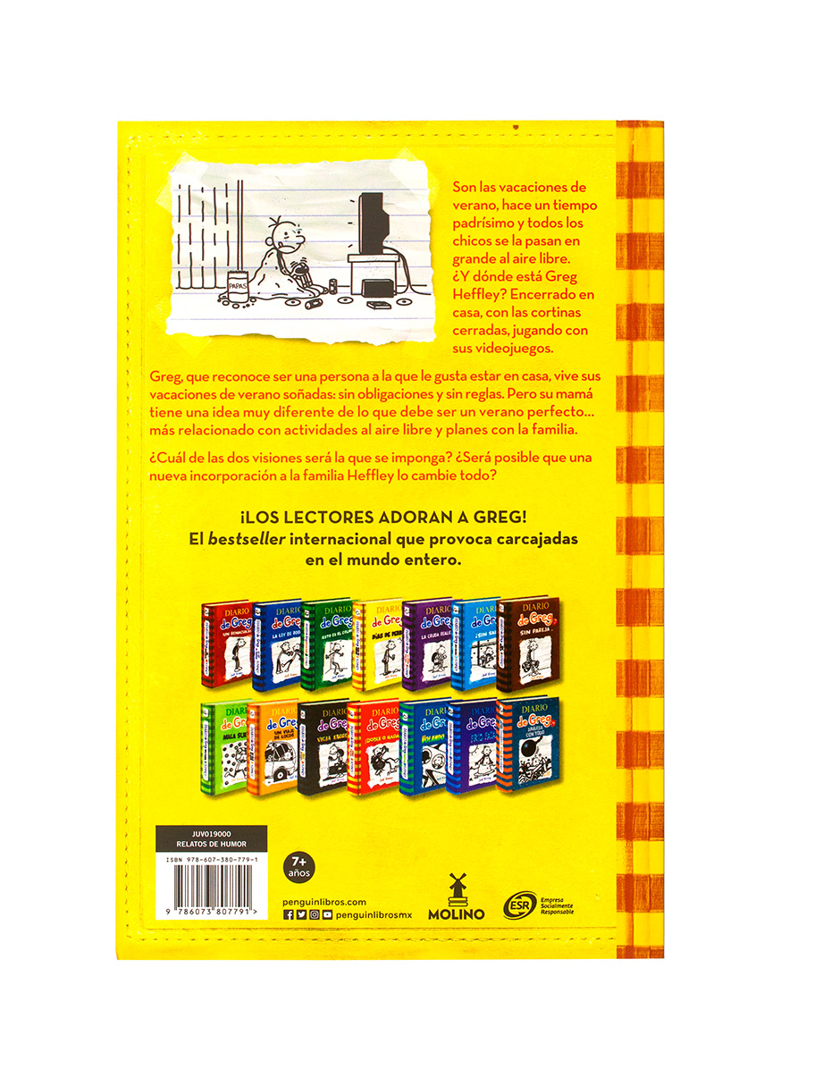 Diario de Greg 4  Días de perros Autor Jeff Kinney