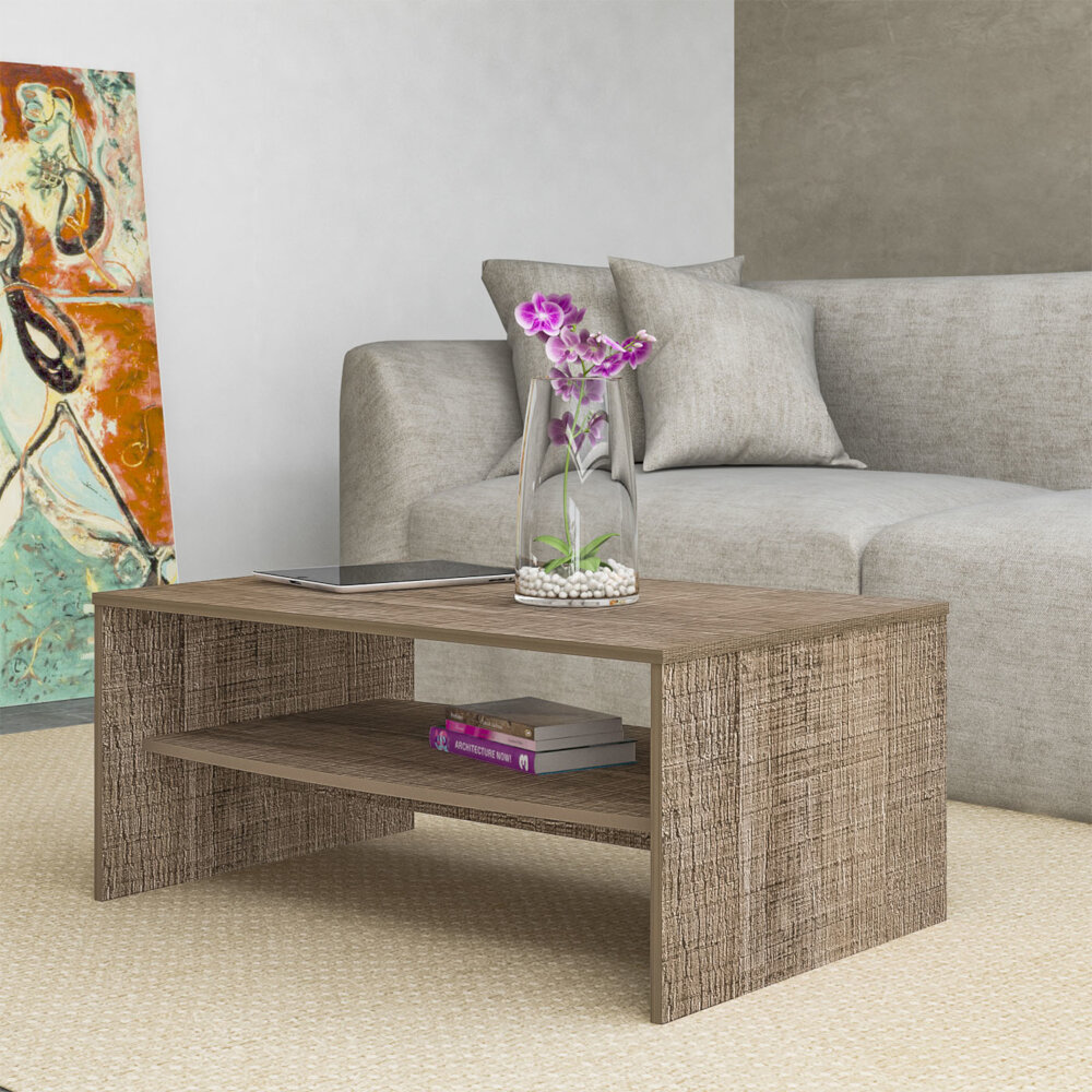 Mesa De Centro Bertolini Austin Canela