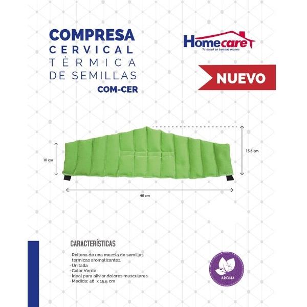 Compresa Abdominal De Semillas Térmica Aroma Mediana 20x45cm