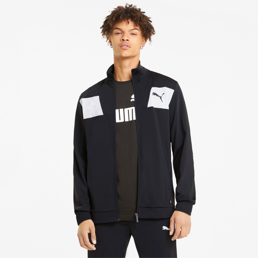 Puma techstripe tricot suit on sale