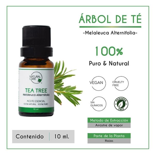 Aceite Esencial De Árbol de Té 100% Natural 100% Puro