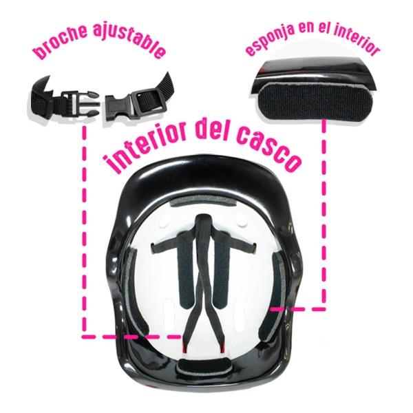 Kit Casco Protección Niños Rodilleras+ Muñequeras+coderas