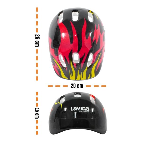 Kit Casco Protección Niños Rodilleras+ Muñequeras+coderas