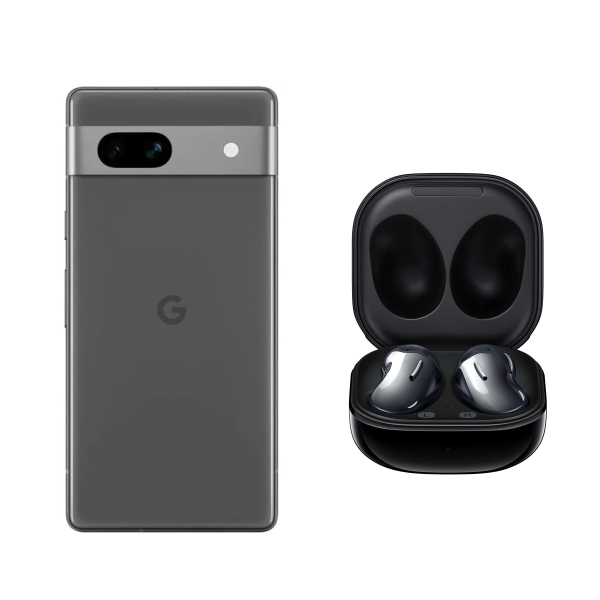 Google Pixel 7A Gris, 128GB Almacenamiento, 8GB RAM, Reacondicionado incluye Audífonos Inalámbricos.