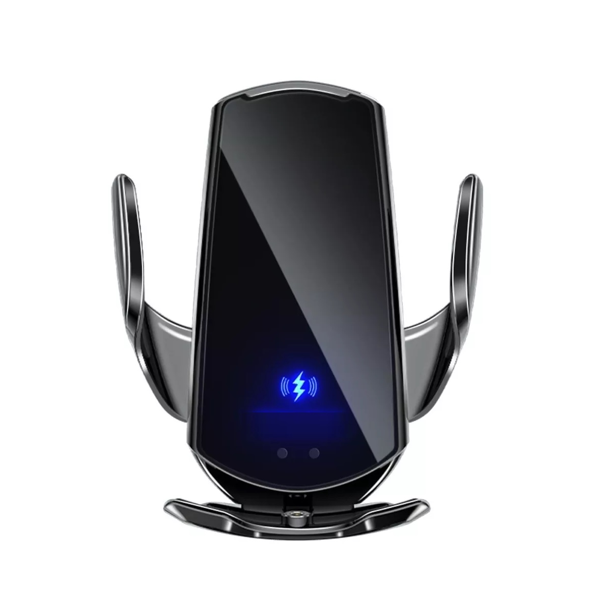 Cargador Inalambrico Para Automóvil 15w Soporte Celular Auto Negro