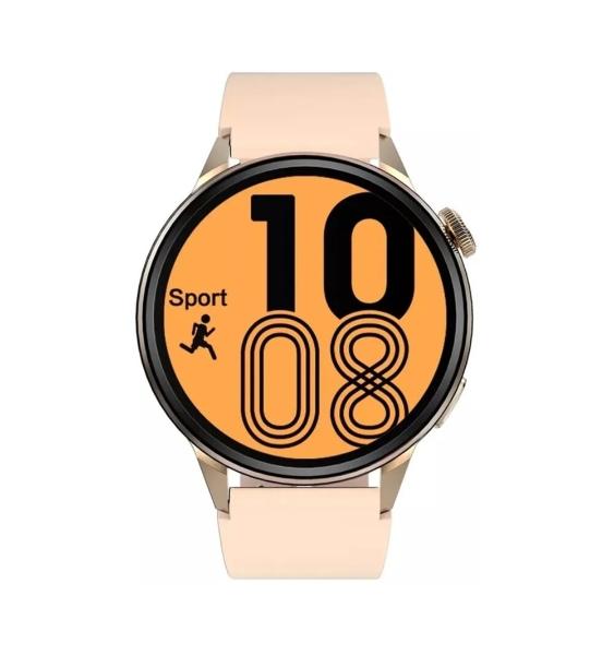 Smartwatch Reloj Inteligente Fralugio Dt4+ De Lujo Silicon Nfc Fhd