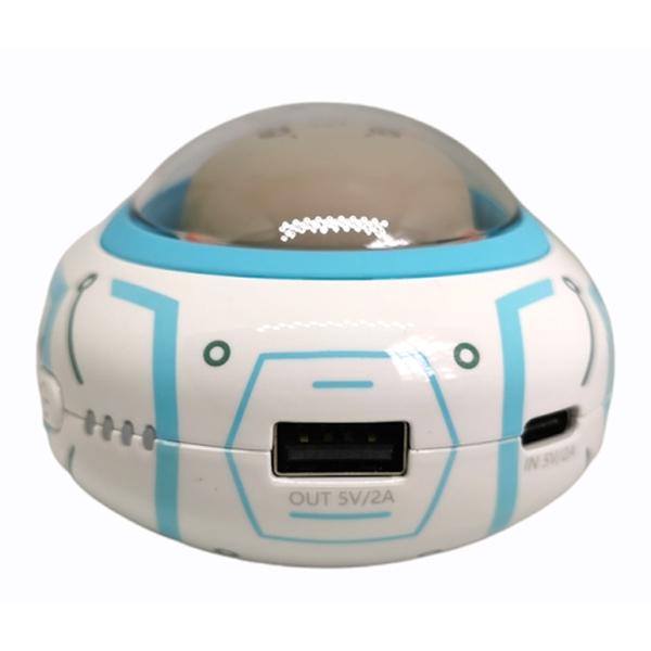 Fralugio Cargador Portatil Power Bank Kawaii 6000 Mah Reales 