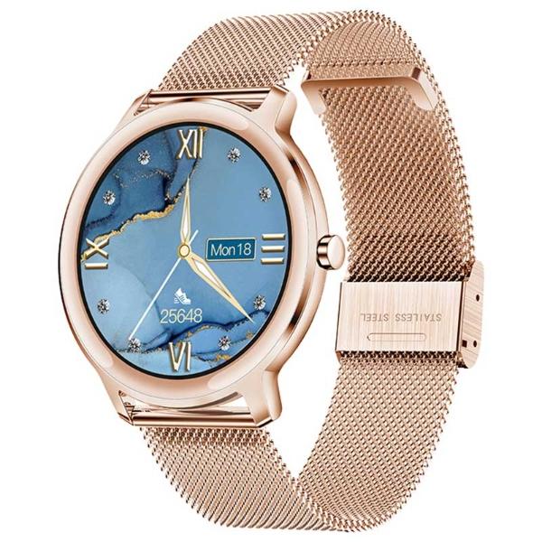 Reloj Smart Watch Unisex Full Touch R18 Pro De Lujo Y Metal