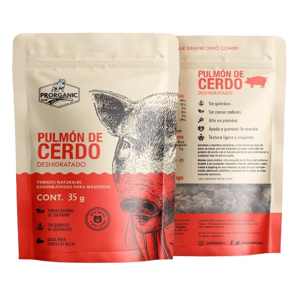 Premios para Perro, Pulmón de cerdo deshidratado 30 gr