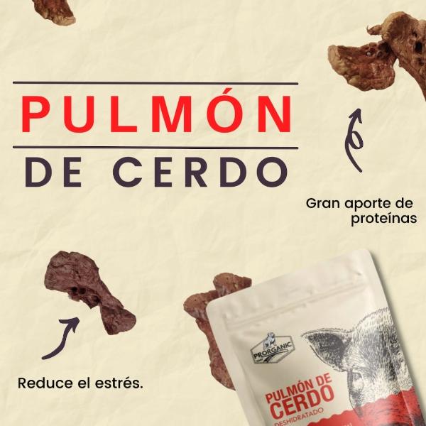 Premios para Perro, Pulmón de cerdo deshidratado 30 gr