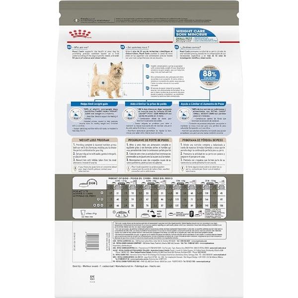 Royal Canin Alimento Perros Piel Delicada Small Weight Care 28, 1.13 Kg