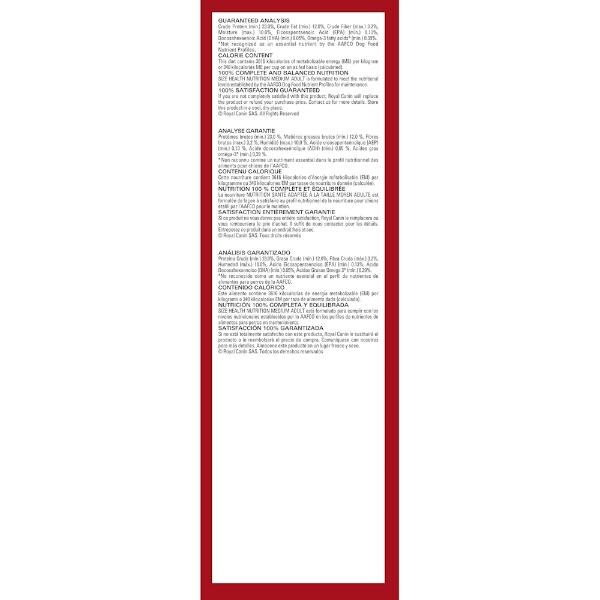 Croquetas Perro Adulto Raza Mediana Medium Adult 13.6 Kg Royal Canin