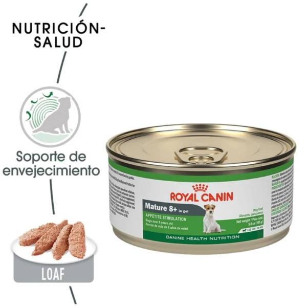 Alimento Húmedo Perro Senior 8+ Loaf 150g Royal Canin