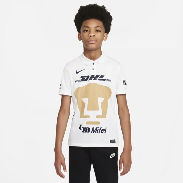 Camiseta Jersey Pumas Blanco Dorado Jersey Nike Pumas Local
