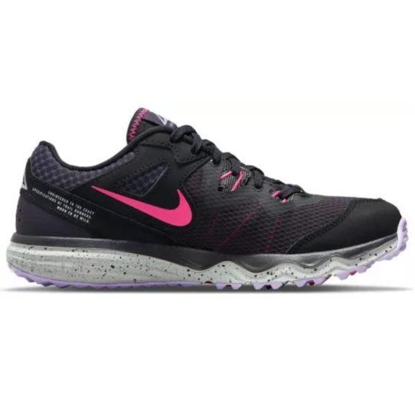 Tenis Nike Juniper Trail Mujer Todo Terreno Running - Negro.