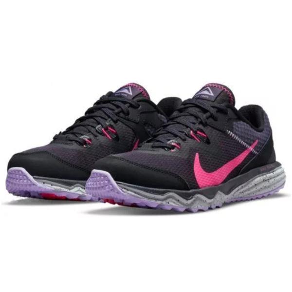 Tenis Nike Juniper Trail Mujer Todo Terreno Running - Negro.