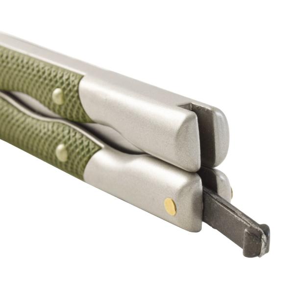 Navaja Mariposa Ninhja Cromo Duro Mod 324-C Miguel Nieto