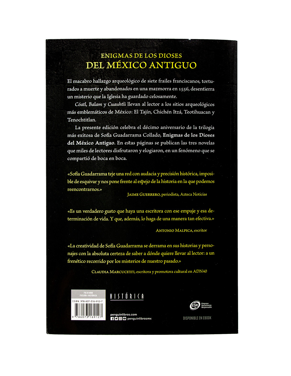 Libro Enigmas De Los Dioses Del México Antiguo (Edición Décimo Aniversario)