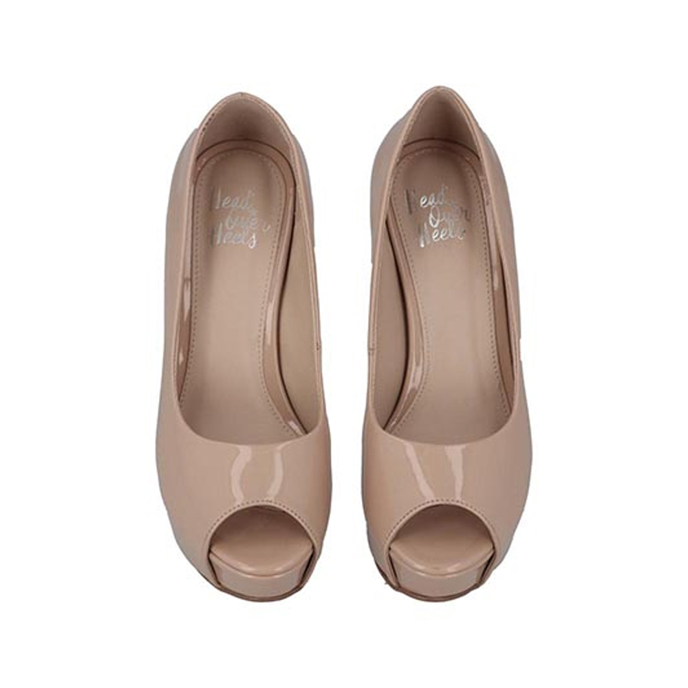Zapato Tacon Delgado Alto HEAD OVER HEELS 8128 Nude